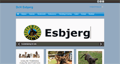 Desktop Screenshot of dchesbjerg.dk